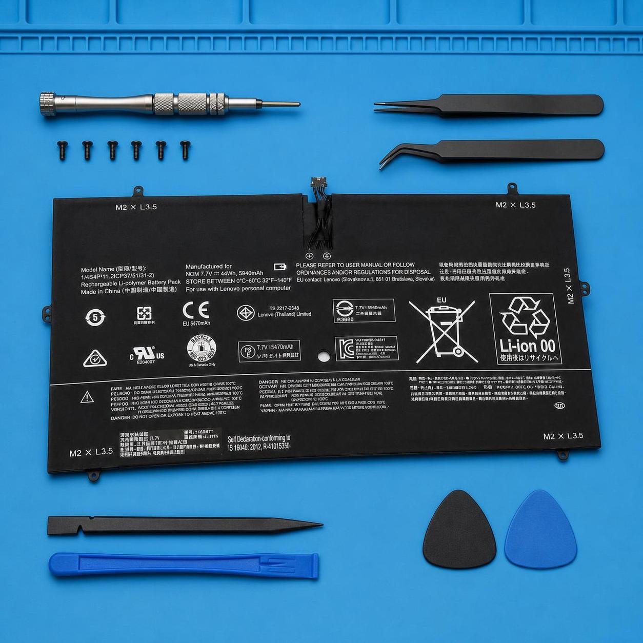 Pin laptop Lenovo Yoga 3 Pro 1370 – L13M4P71 (2 cell) 4