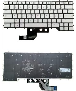 Bàn phím laptop Dell Alienware M15 R3, M15 R4, Gaming G7 15 7500 màu bạc (LED ARGB, Renew, BH 6TH)