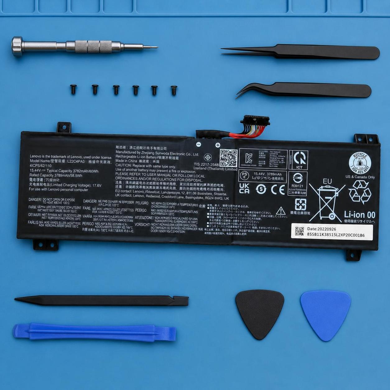 Pin laptop Lenovo Legion Slim 5 16APH8 L22B4PA0 - 4 cell nhập khẩu chất lượng 4