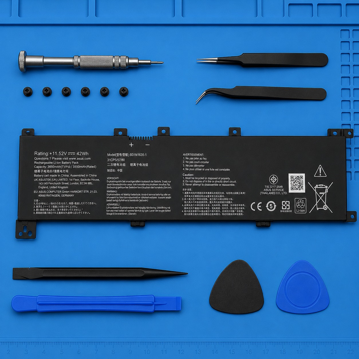 Pin laptop Asus VivoBook Pro 17 A705U X705U X705UA X705UB X705UV X705UN X705UQ N705U - B31N1635 - 4 cell 4