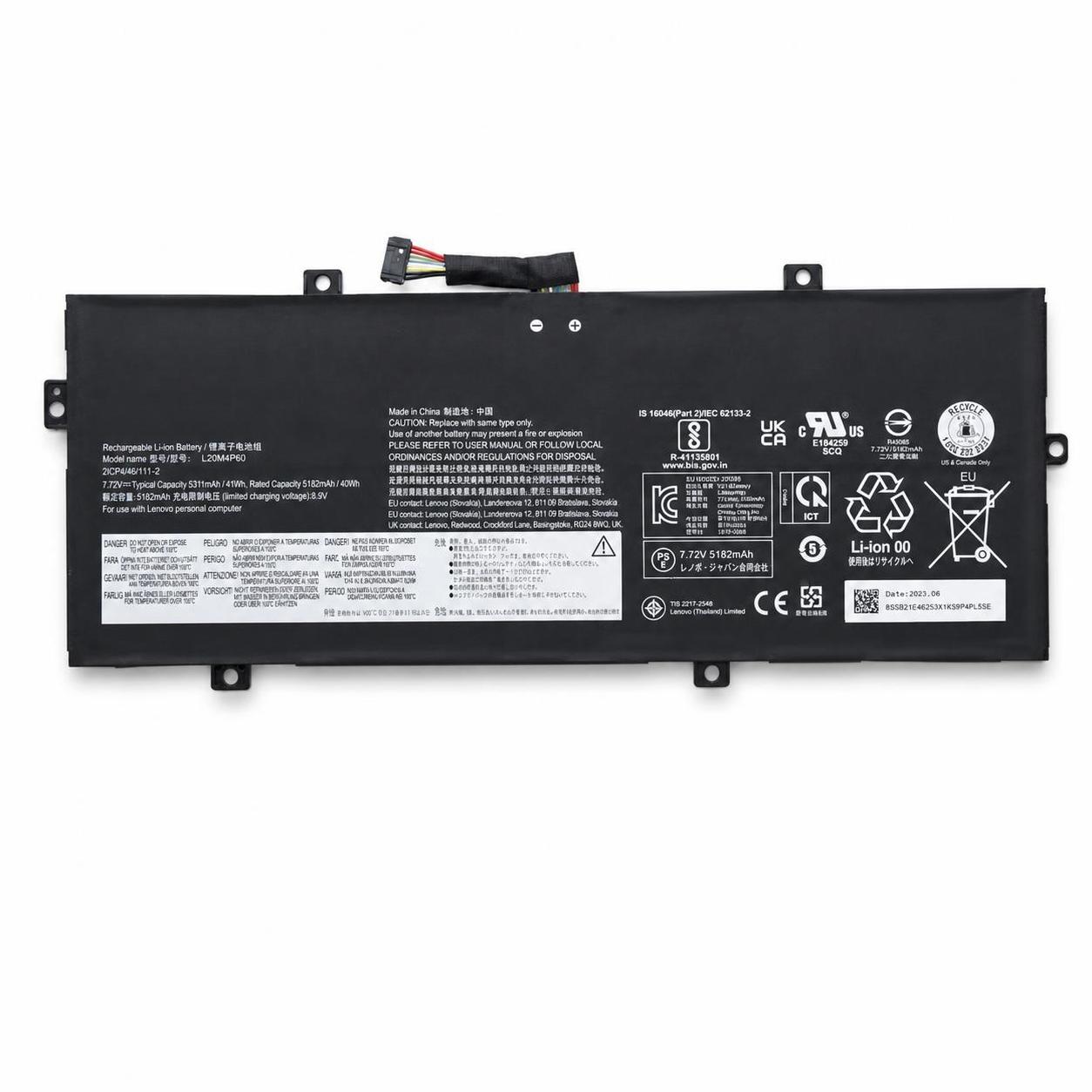 Pin laptop Lenovo Yoga Duet 7 13ITL6 – L20M4PE0 (4 cell 41 Wh) 2