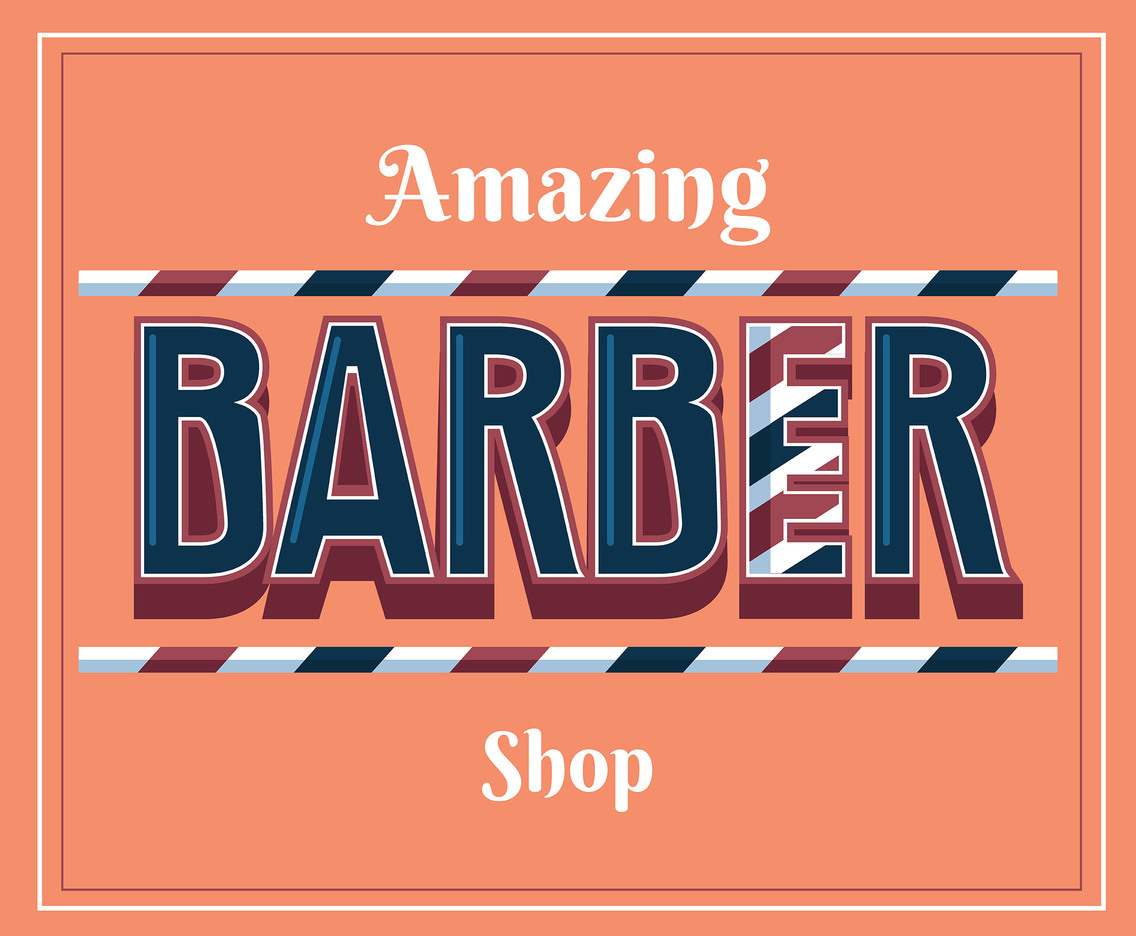 Logo Barber Shop Vector