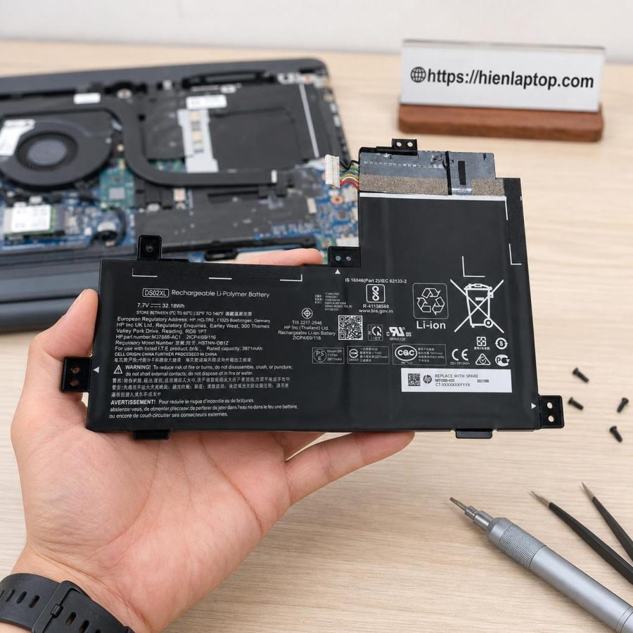 Pin laptop HP Chromebook X2 11-DA000 – DS02XL – 2 cell