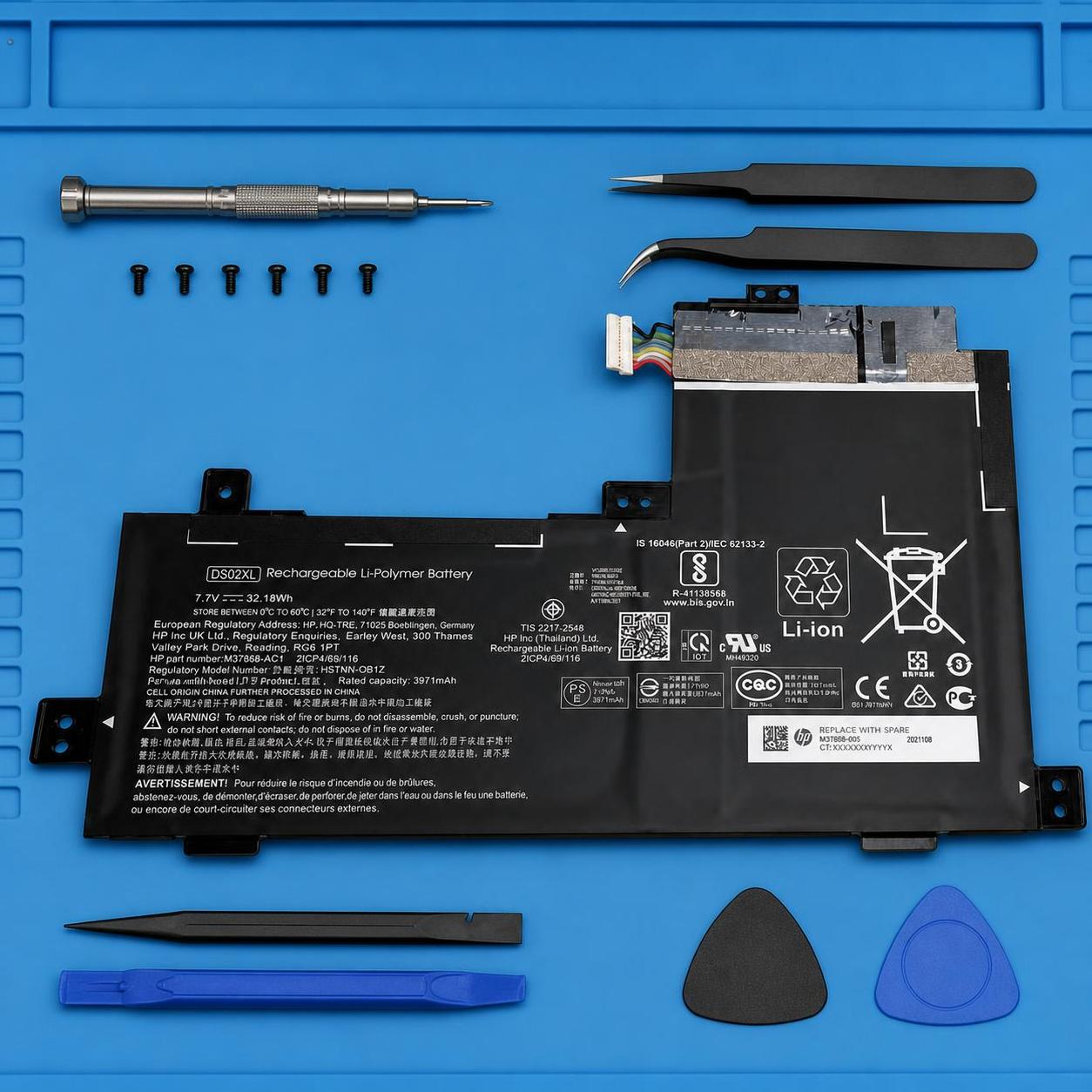Pin laptop HP Chromebook X2 11-DA000 – DS02XL – 2 cell 4