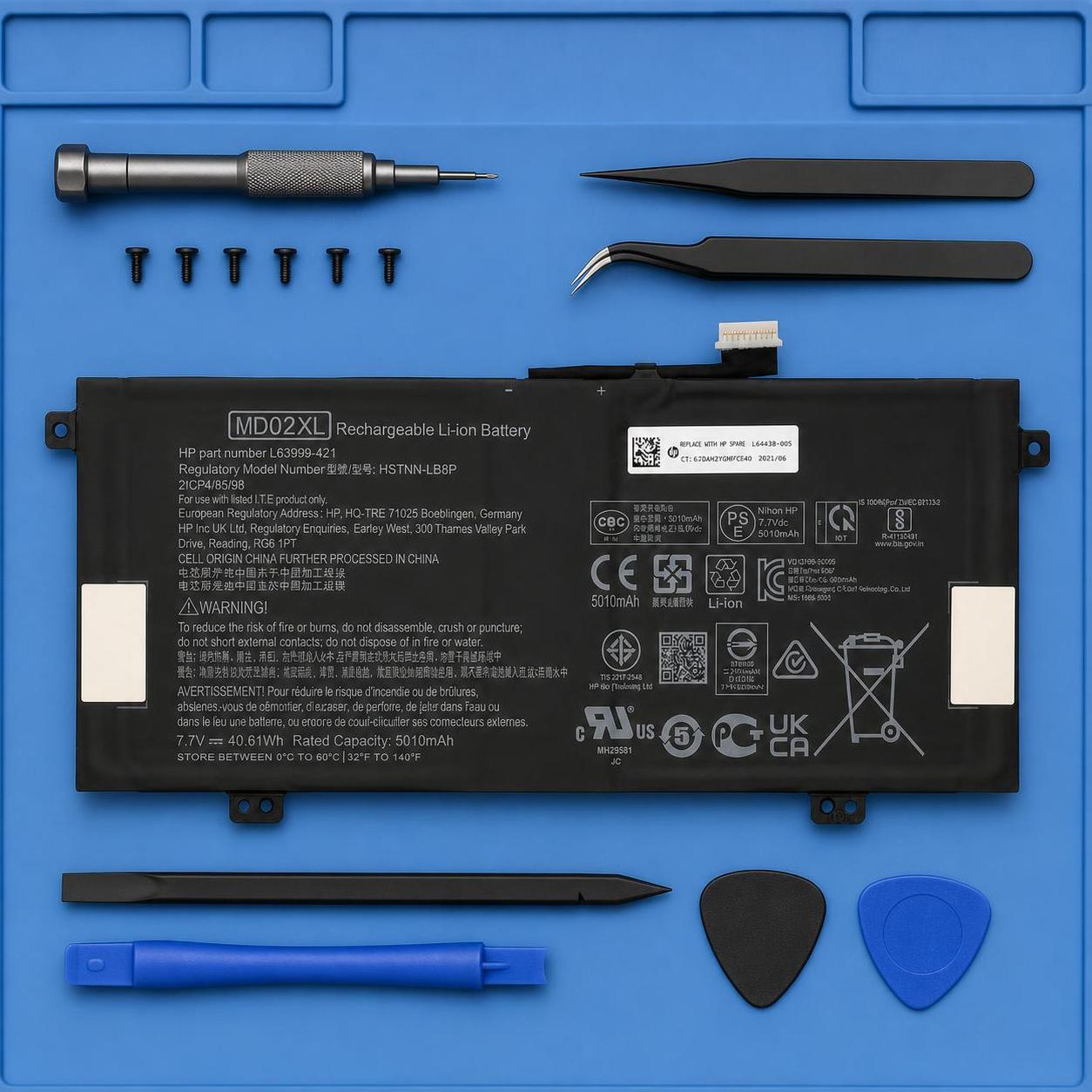 Pin laptop HP Chromebook X360 12B-CA000, Chromebook 12-H000 – MD02XL – 2 cell 4