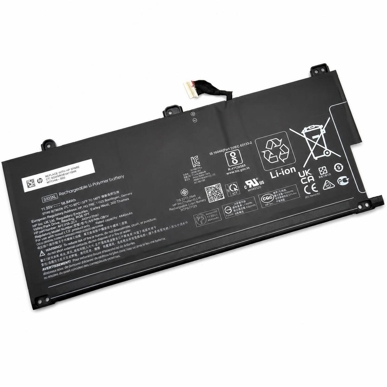 Pin laptop HP Chromebook 14B-NA000, Chromebook X360 14C, Pro C640/C645 – SI03XL – 3 cell 2