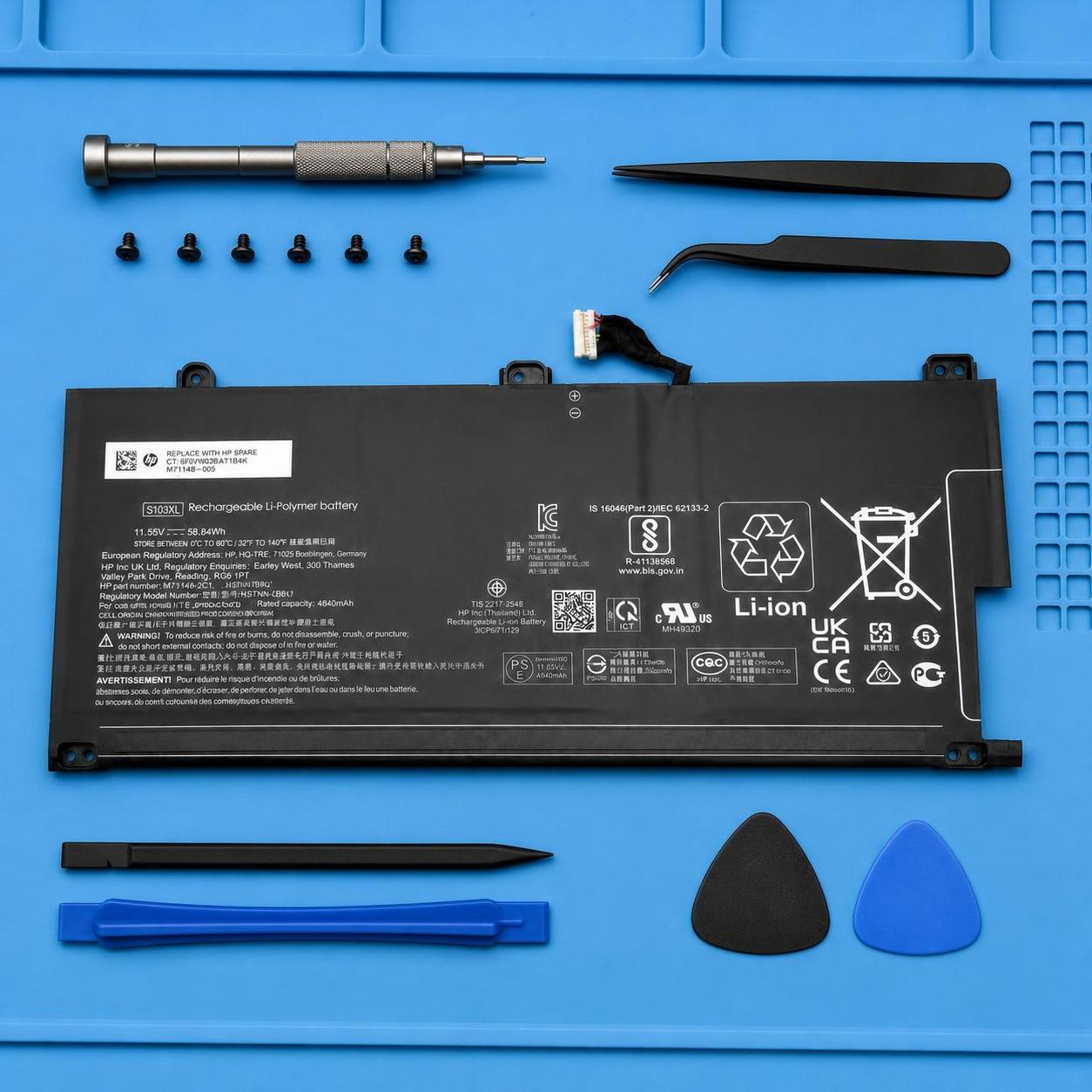 Pin laptop HP Chromebook 14B-NA000, Chromebook X360 14C, Pro C640/C645 – SI03XL – 3 cell 4