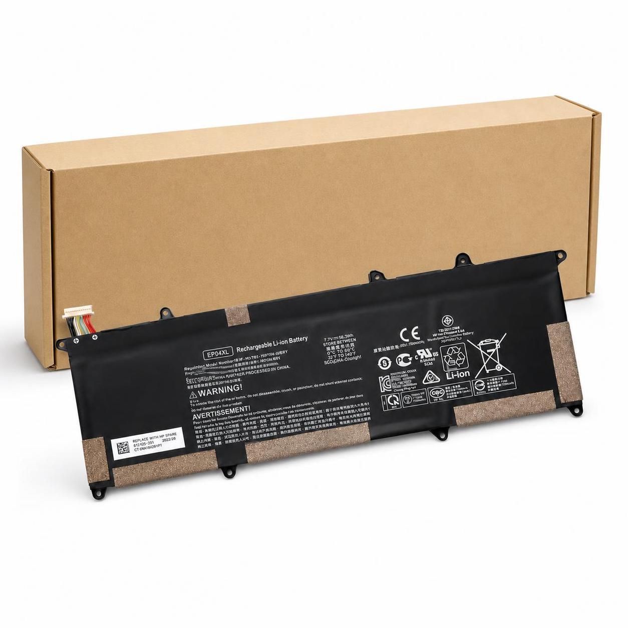 Pin laptop HP Elite Dragonfly G1, G2 - EP04XL (4 cell) 1