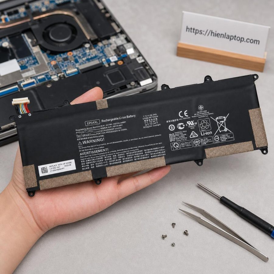Pin laptop HP Elite Dragonfly G1, G2 - EP04XL (4 cell)