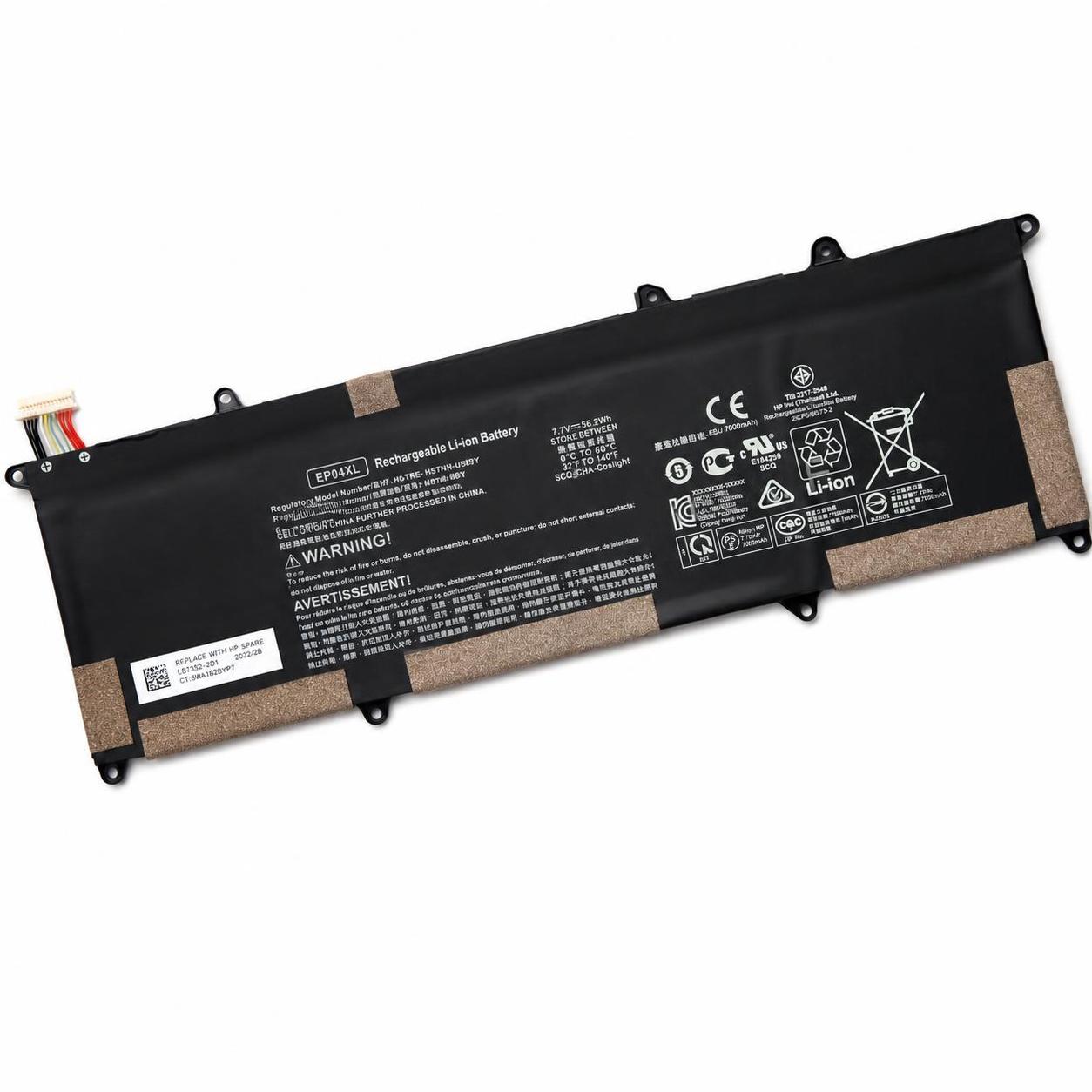 Pin laptop HP Elite Dragonfly G1, G2 - EP04XL (4 cell) 2