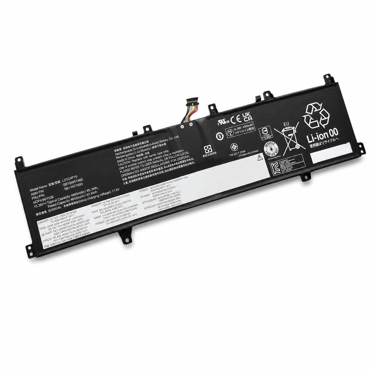 Pin laptop Lenovo ThinkPad P1 G4 Extreme G4 – L21C4P75 – 4 cell 2