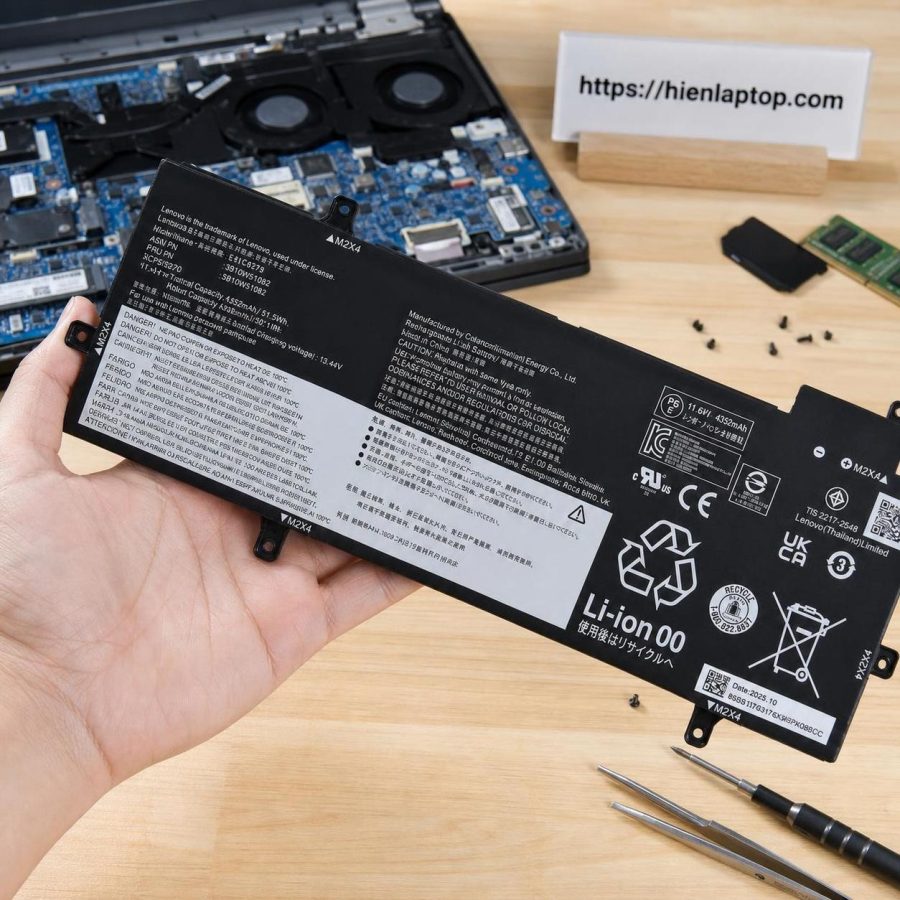 Pin laptop Lenovo ThinkPad Z13 Gen 1 (Type 21D2, 21D3) – L21M3P72 – 3 cell