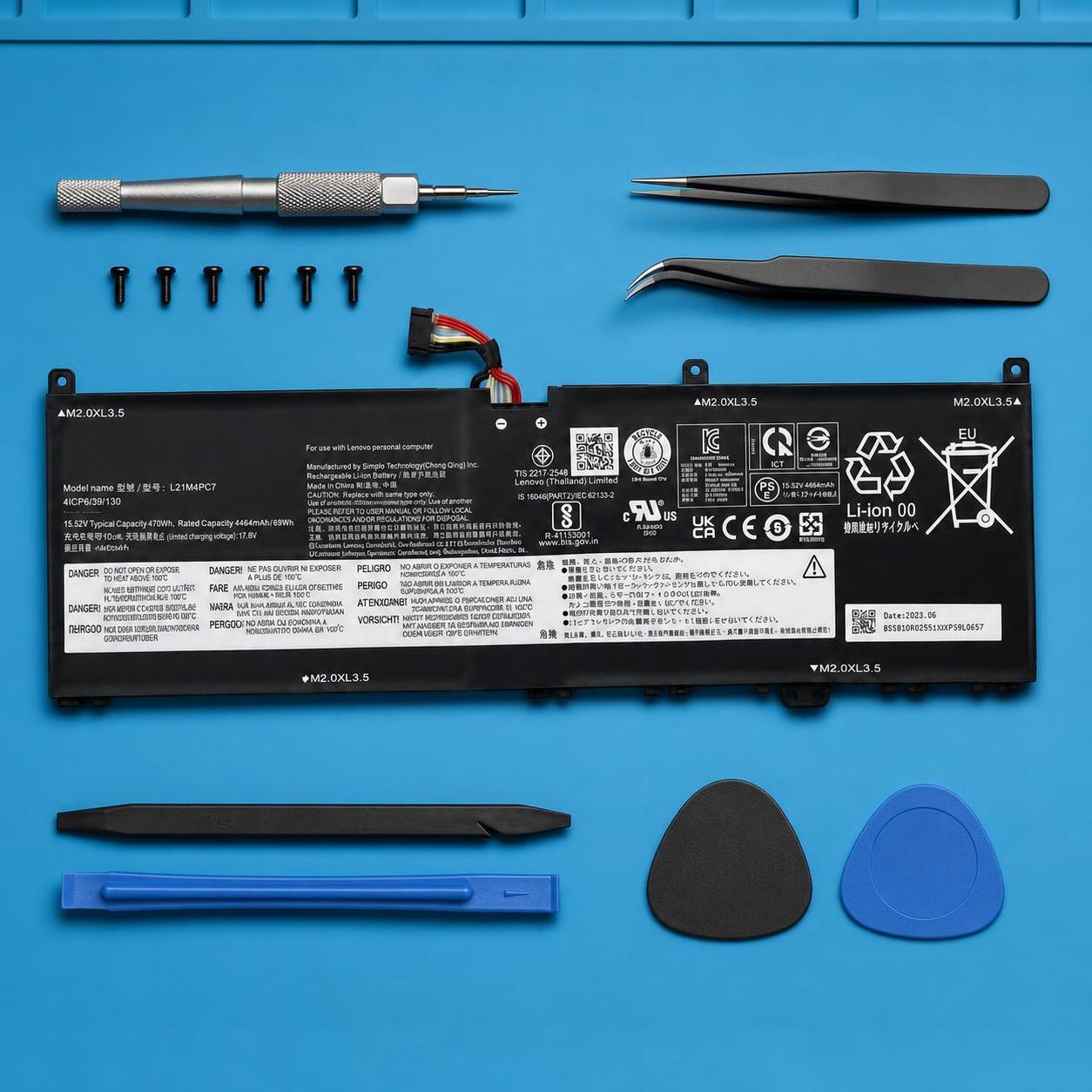 Pin laptop Lenovo Yoga Slim 7 ProX 14IAH7 / 14ARH7 (2022) - L21C4PC4 - 4 cell 4