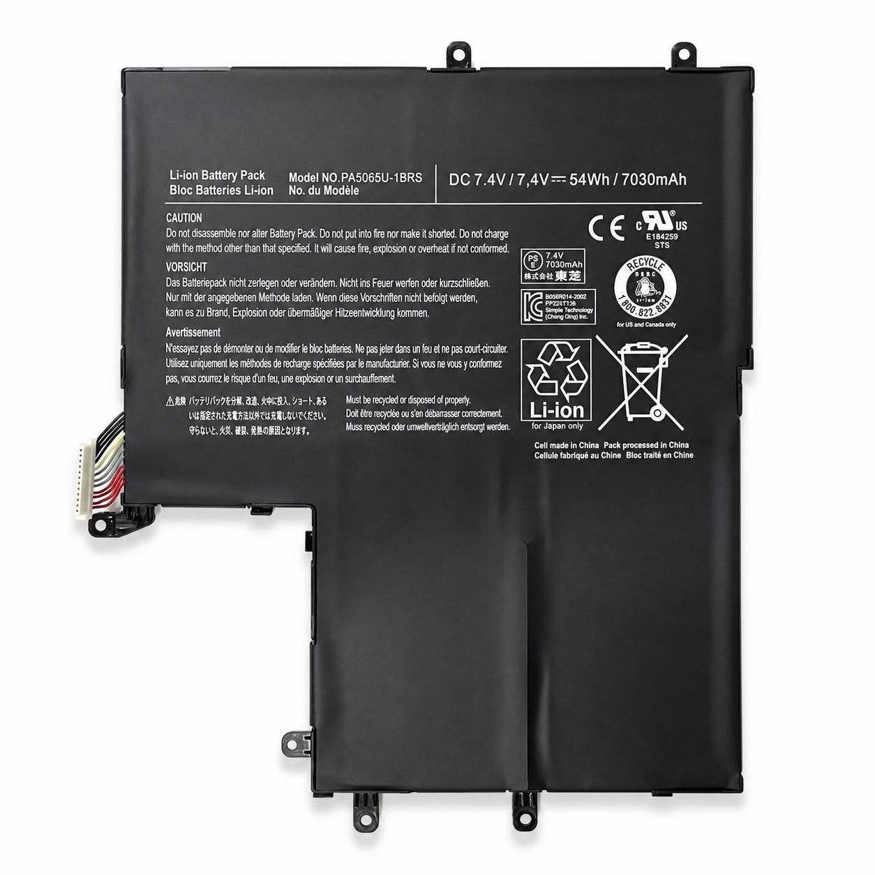 Pin laptop Toshiba Satellite U840W U845W Dynabook R542 - PA5065U (4 cell) 2