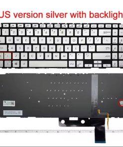 Bàn phím laptop Asus Zenbook UX533, UX533F, UX533FD, UX533FN (BẠC, LED, BH 6TH)
