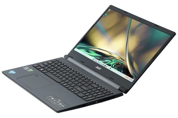 Laptop Gaming Cũ Acer Aspire 7 A715-43G (R5 5625U/16GB/NVMe 512GB/RTX 3050/15.6" FHD 144Hz)