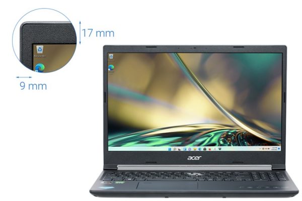 Laptop Gaming Cũ Acer Aspire 7 A715-43G (R5 5625U/16GB/NVMe 512GB/RTX 3050/15.6" FHD 144Hz) 2