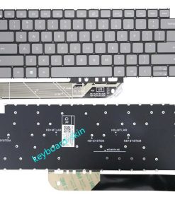 Bàn phím laptop Dell Inspiron 14 Plus 2-in-1 7420, 7425, 7430, Inspiron 16 5620, 5625, 5630, 5635, 7620, 7625, 7630, 7635 & Vostro 5310, 5320, 5410, 5415 màu xám trắng – nút LXTP lớn (GEN 10, GEN 11)
