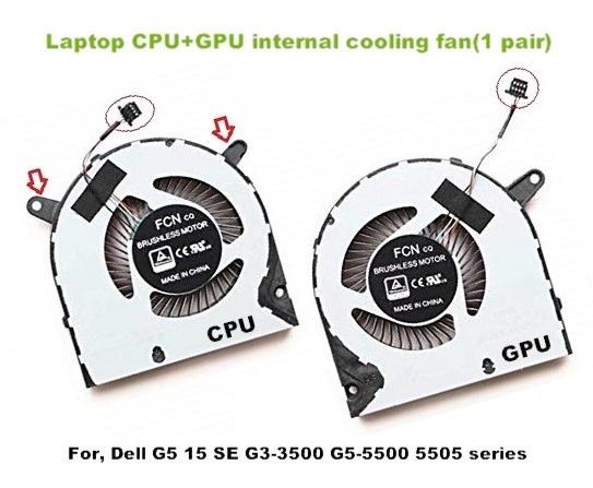 Quạt laptop Dell Gaming G3 3590 G5 5500