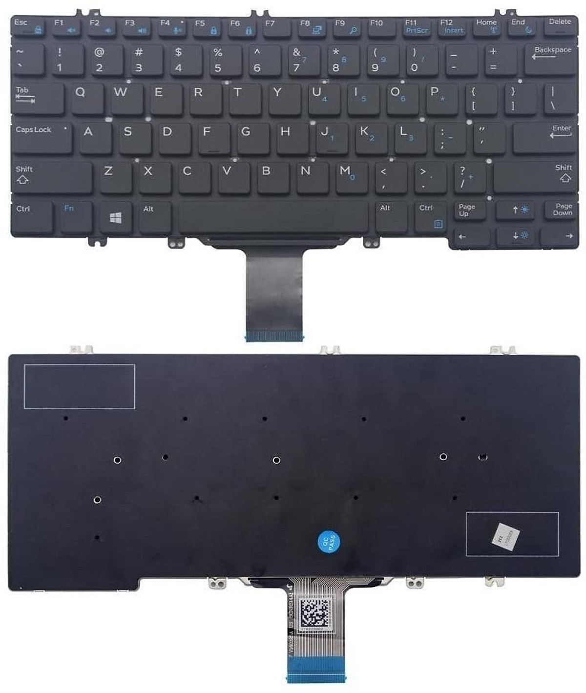 Bàn phím laptop Dell Latitude 7280 7290 5280 5289 7380 7390 (ZIN)