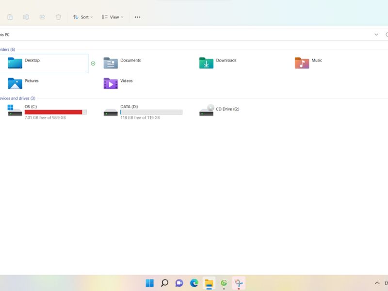 Ổ C Win 10 Bị Đầy