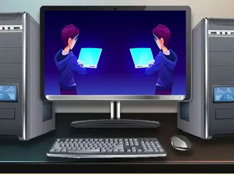 2 Cpu 1 Màn Hình