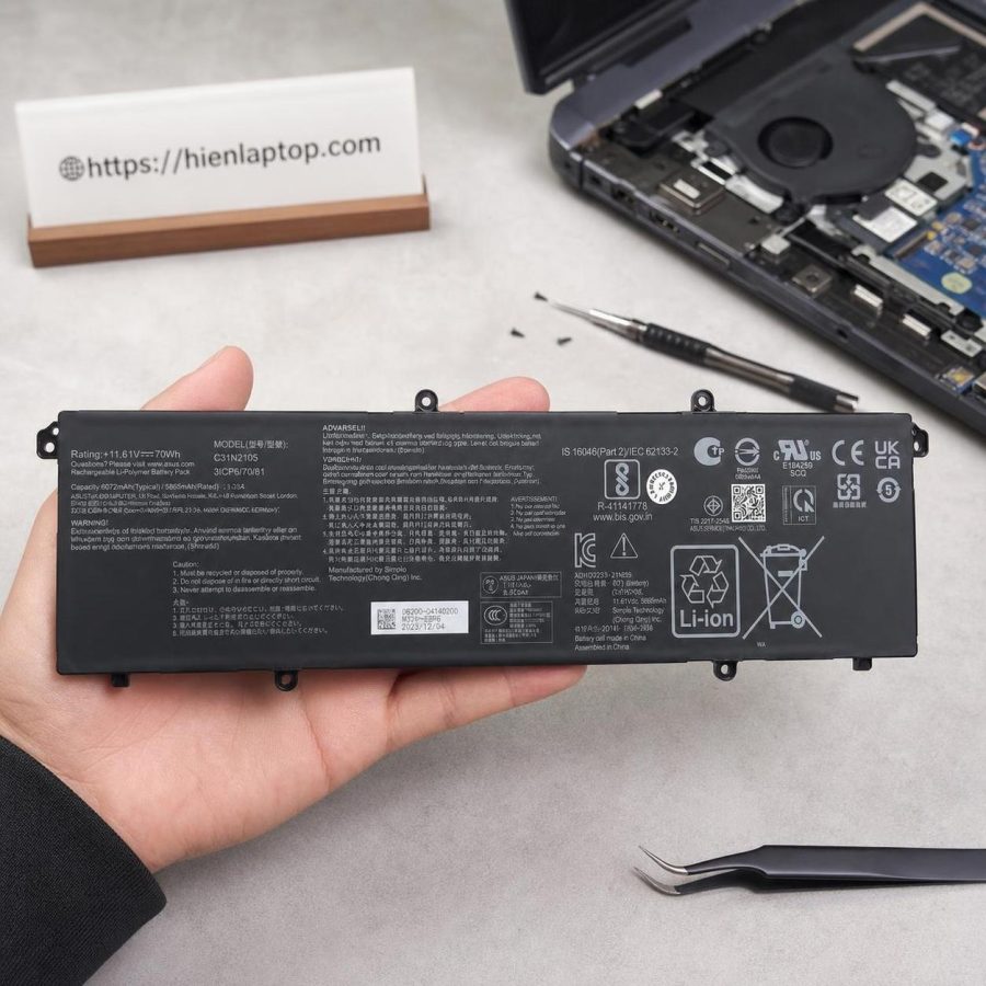 Pin laptop Asus VivoBook S14 OLED M3402R M3402Q K3402Z và S15 OLED M3502R M3502Q K3502Z - C31N2105 (3 cell)