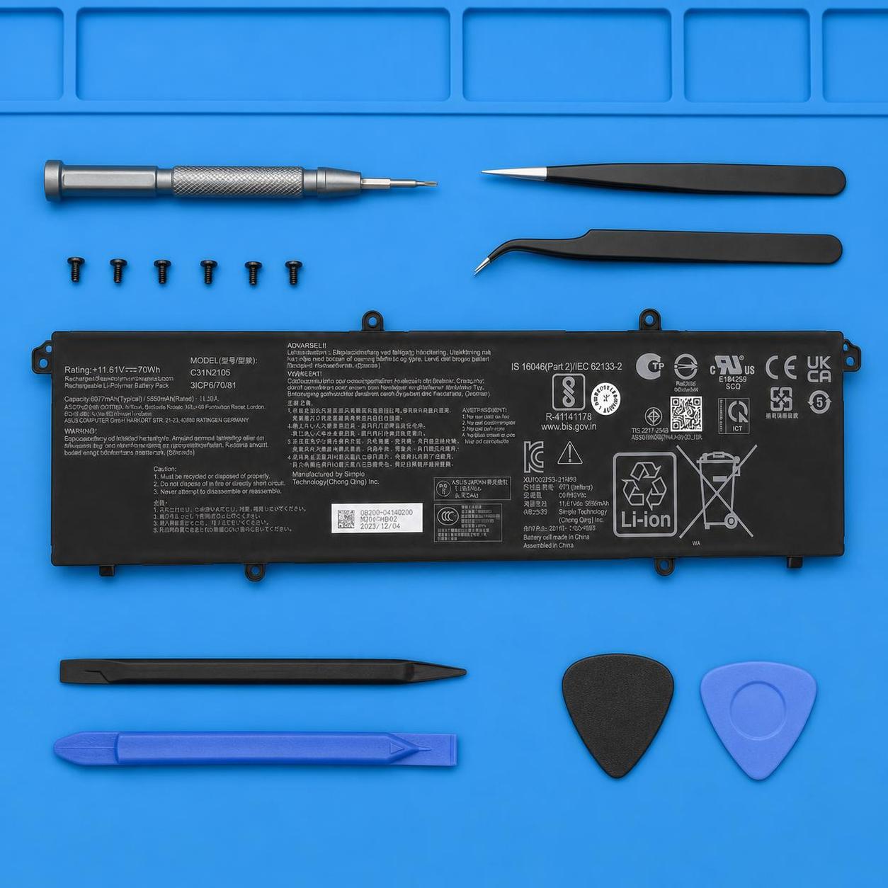 Pin laptop Asus VivoBook S14 OLED M3402R M3402Q K3402Z và S15 OLED M3502R M3502Q K3502Z - C31N2105 (3 cell) 4
