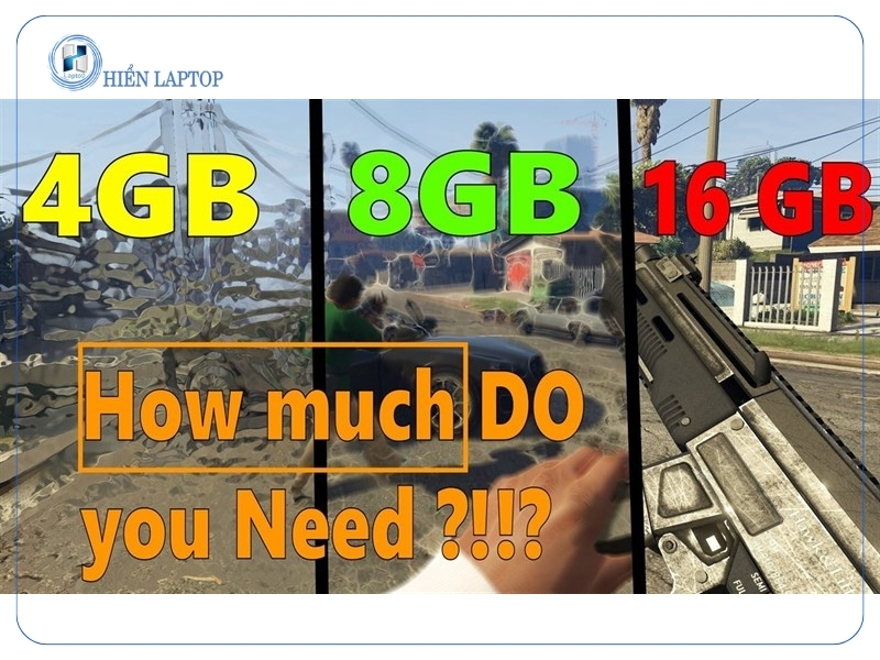 RAM 4GB chơi game có ổn không?