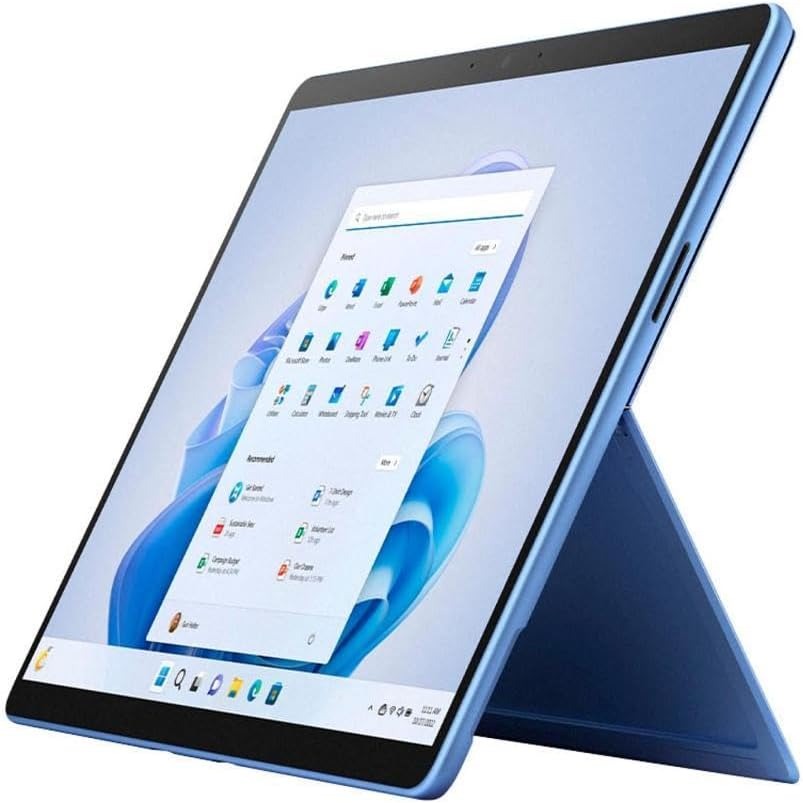Laptop Cũ Microsoft Surface Pro 9 (2022) (i5-1235U/8GB/256GB SSD/13" 3K) – Xanh Lam Sapphire, Phím US, Kèm Bút 2