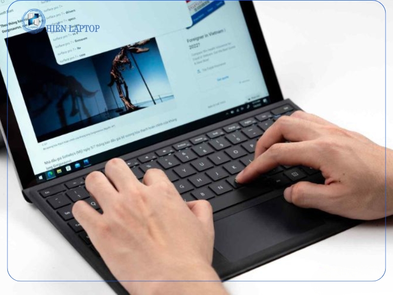 Cách khắc phục Surface Pro 4 không nhận bàn phím tại nhà