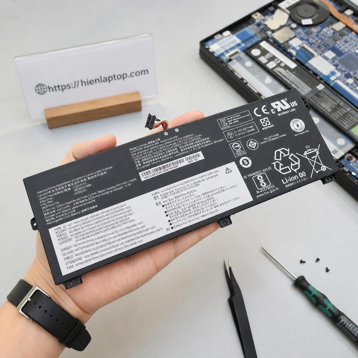 Pin laptop Lenovo ThinkPad X13 Gen 1 X390 Yoga, L18L3P72, L18M3P72- L18L3P72 (6 cell) 3