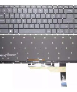 Bàn phím laptop MSI Stealth GS66, Raider GE66, Vector GP66, MSI Modern 14 B11ML B11MO B11MU B11SB B11S B4MW B45MW, Modern 15 M15 A4M A5M, MS-14D3, MS-16V1, MS-1541, MS-1542, MS-1552 (ko phím số) (XÁM, KO PHÍM SỐ) (LED THƯỜNG, BH 6TH) *CÁP LED DẸP*