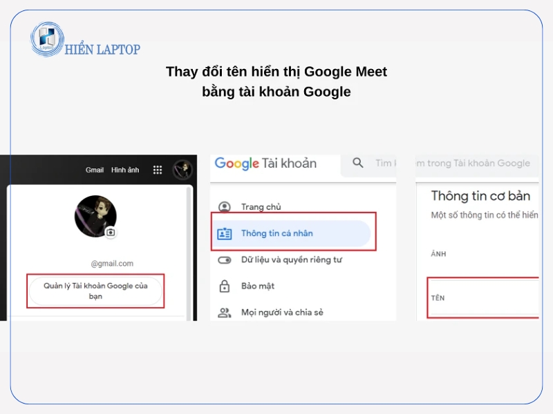 Cách đổi tên trên Google Meeting trên điện thoại
