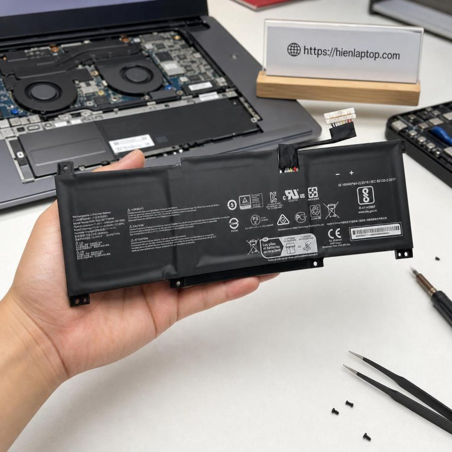 Pin laptop MSI Modern 14 C11M, C12M, C7M,C7MG, C12MO, Series 3ICP5/71/74 BTY-M494 (3 cell)(ZIN) - 3 CELL *JACK TRẮNG 8 PIN*