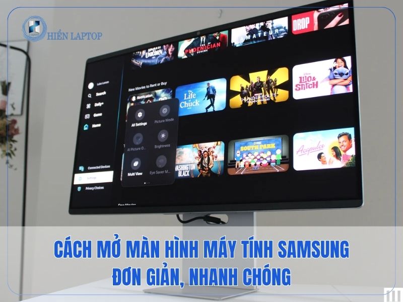 Cách Mở Màn Hình Máy Tính Samsung Đơn Giản, Nhanh Chóng